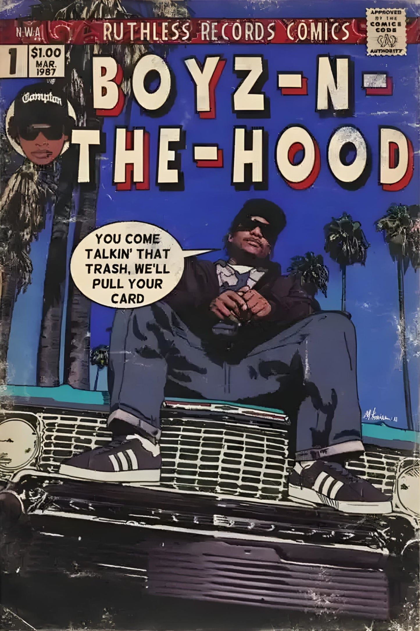 Boyz N The Hood | Music Comic Art