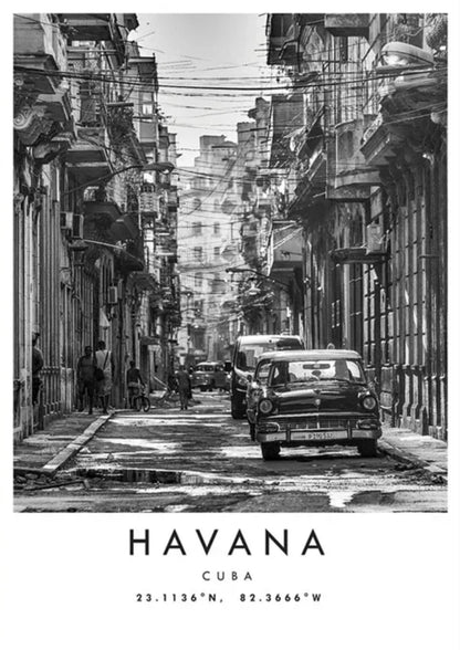 Old Havana Walk | Vintage Cuba Streets Art