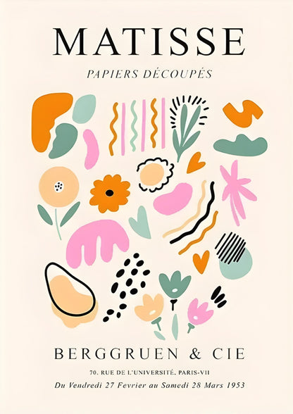 Henry Matisse | Berggruen & Co. Exhibition | Cut-Outs