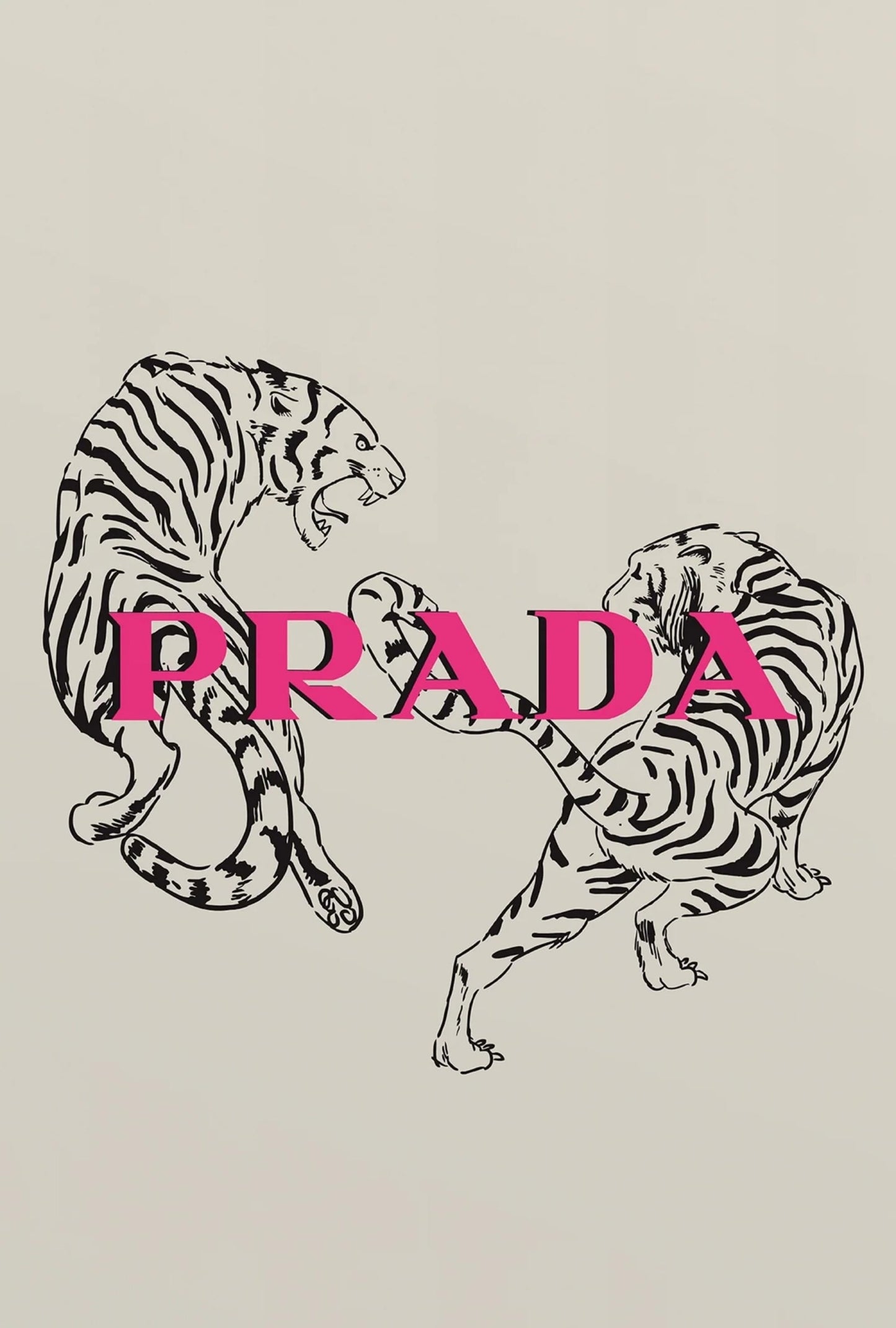 Prada Tiger | Fashion Art | Modern Luxury