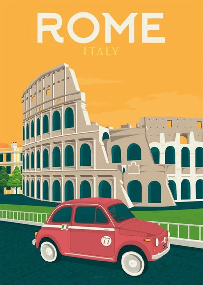 Rome Italy | Iconic Travel Art