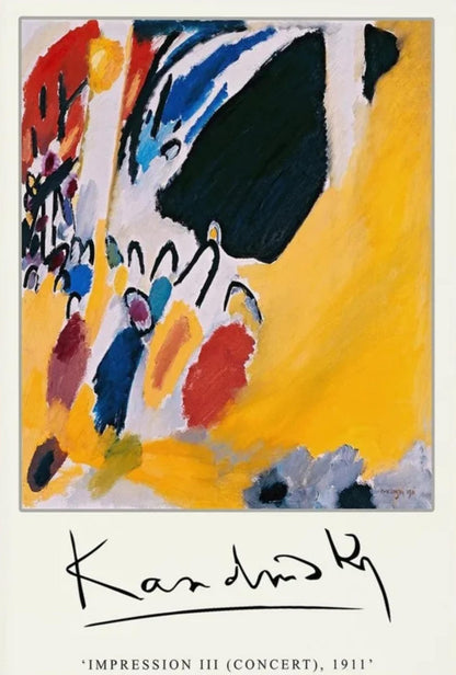 Impression III | Wassily Kandinsky | Vibrant Artwork
