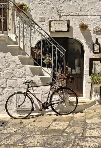 Italian Town Summer Bikeride | Scenic Art