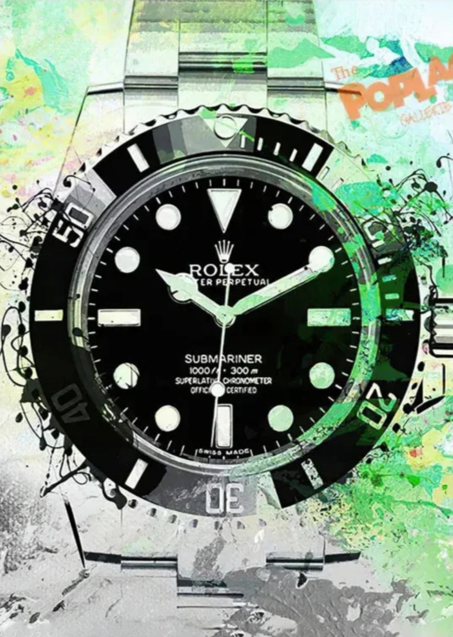 Rolex Submariner Pop Art | Colorful Timepiece