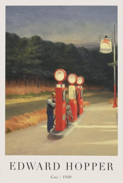 Edward Hopper | Gas | Classic American Realism