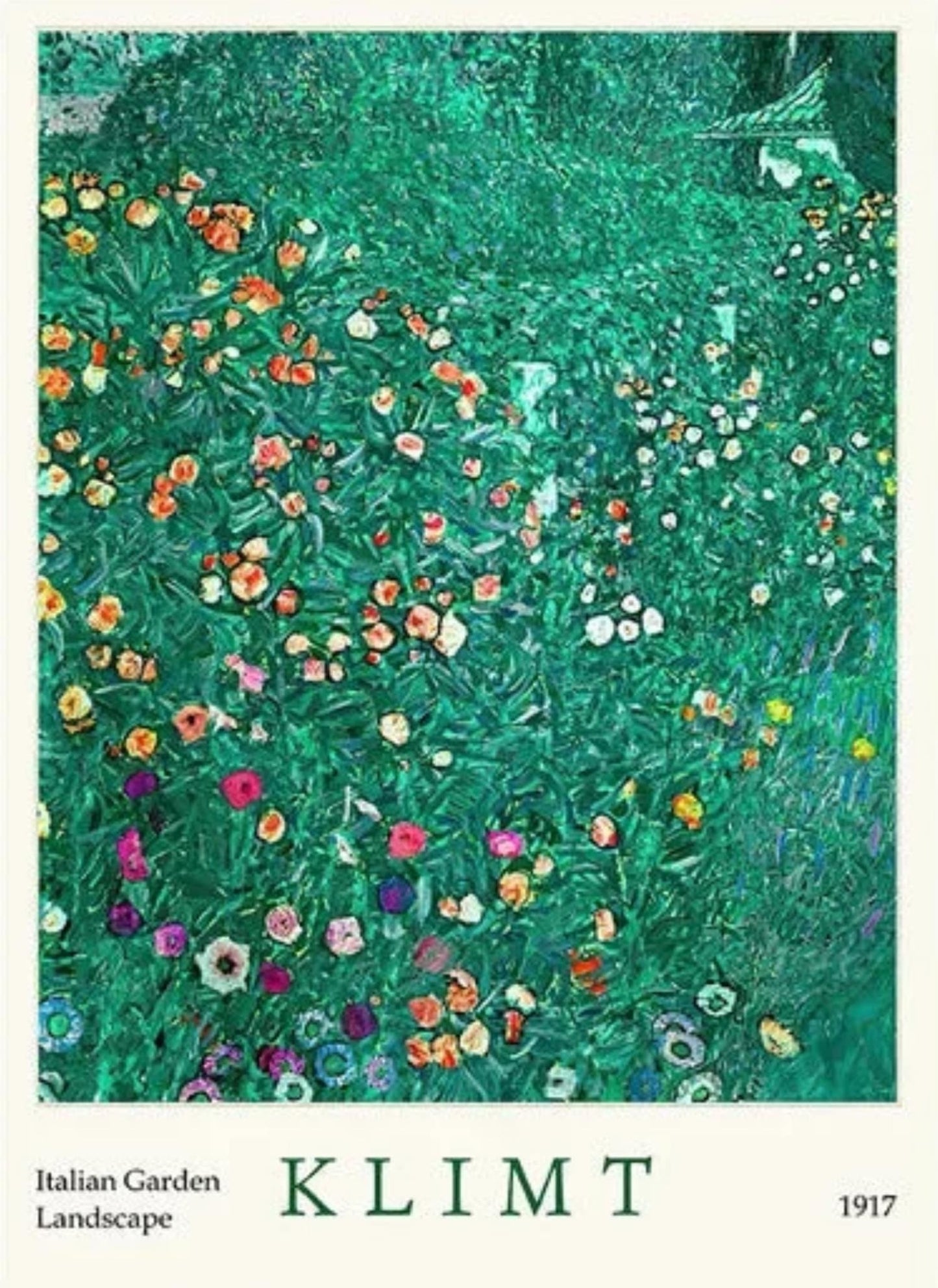 Gustav Klimt | Italian Garden | Art Nouveau