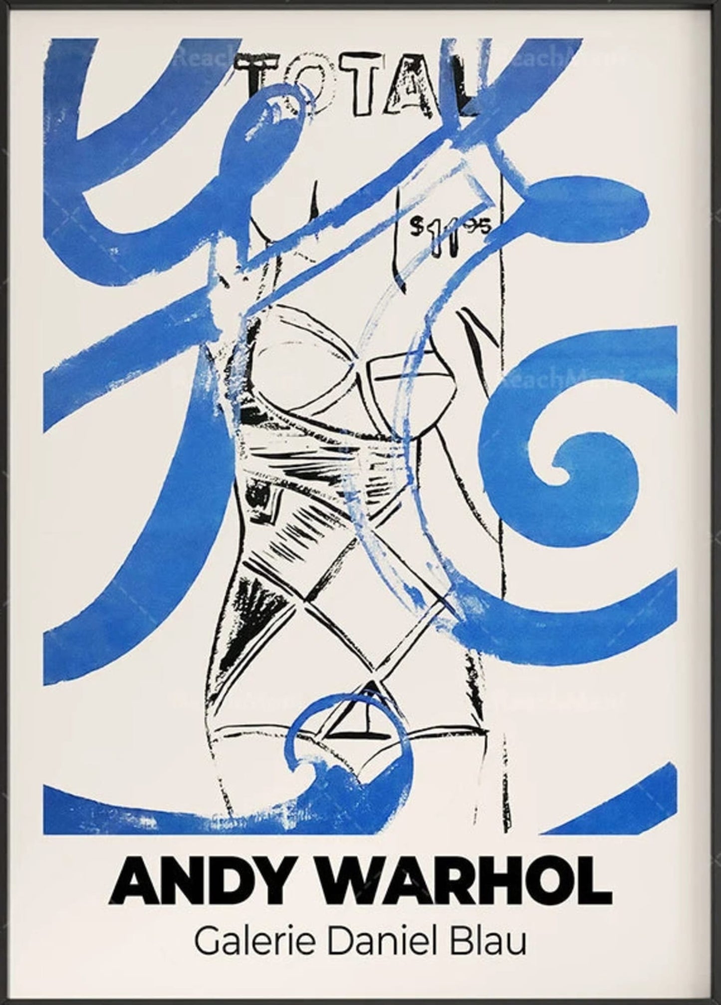 Andy Warhol Art | Galerie Daniel Blau Collection | Iconic Pop Art Poster | Wall Decor | Modern Artwork | Vibrant Colors | Home & Office Decor