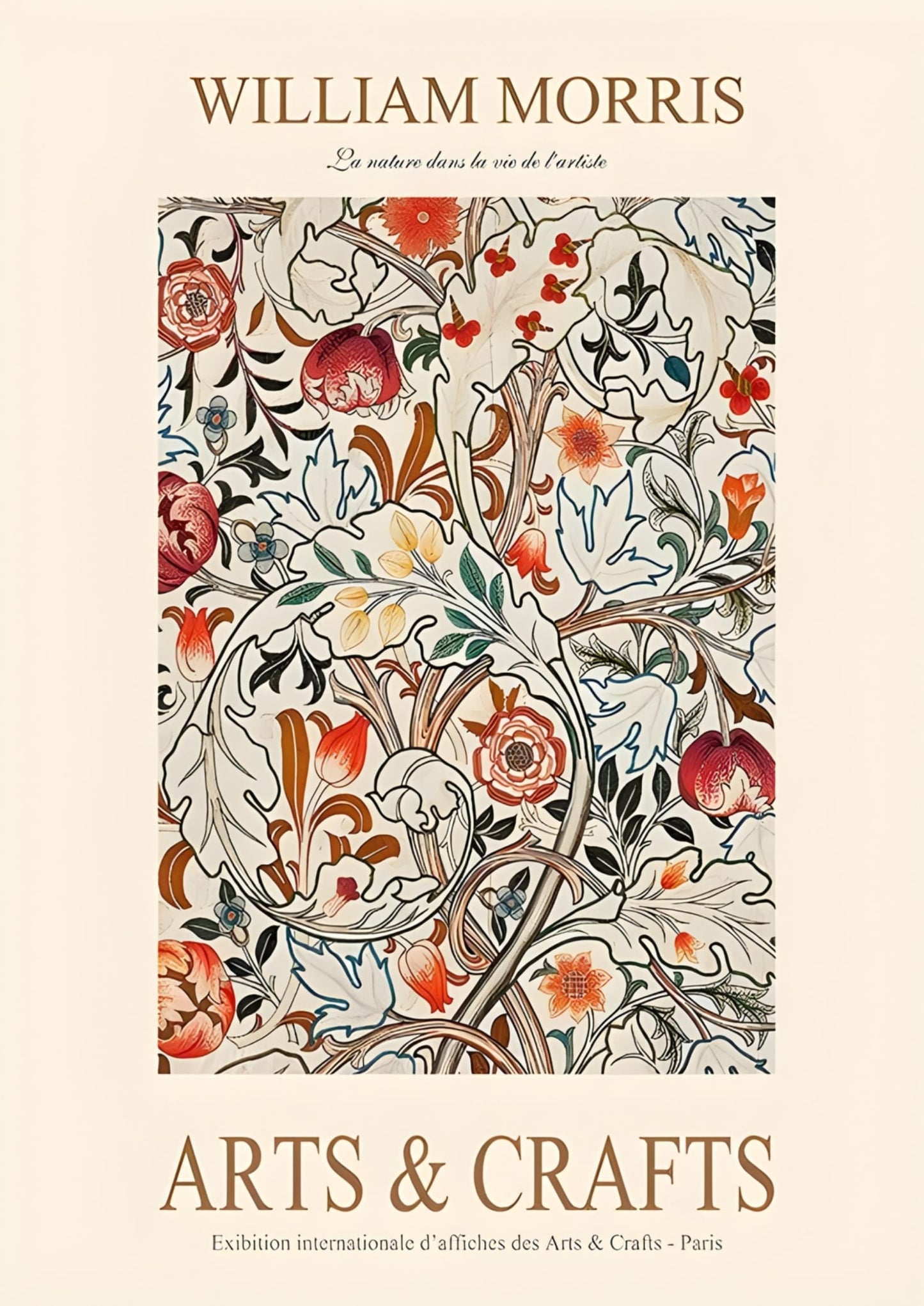 William Morris Acanthus | Vintage Botanical Design