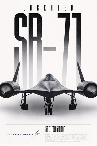 Lockheed SR-71 Blackbird | Vintage Supersonic Jet