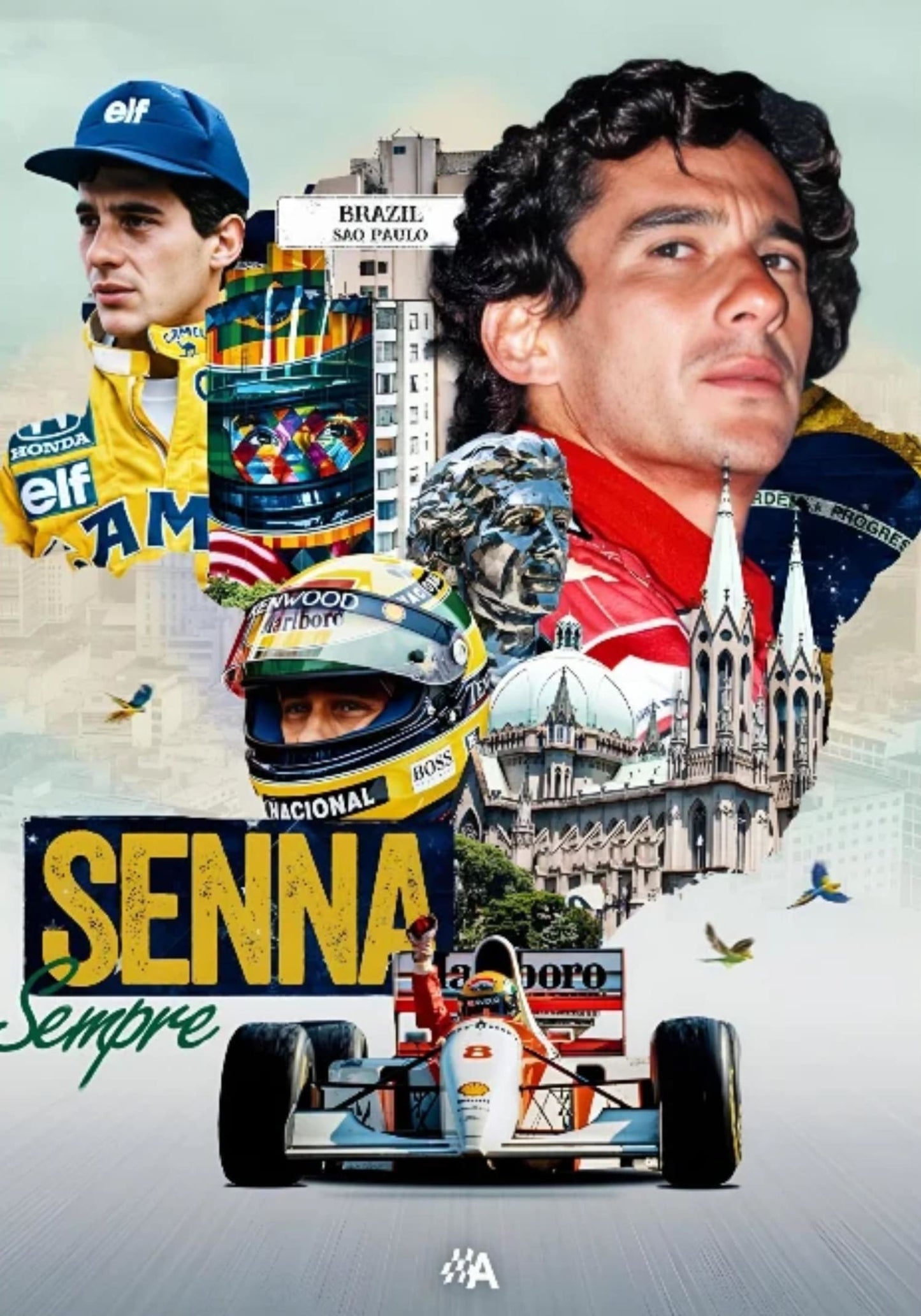 Ayrton Senna F1 Racing Legend