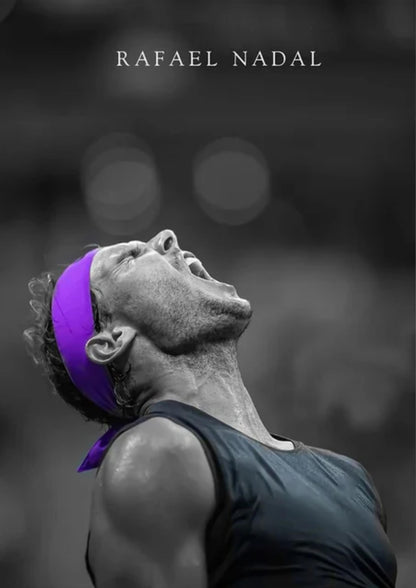 Rafael Nadal Purple Passion | Tennis Legend