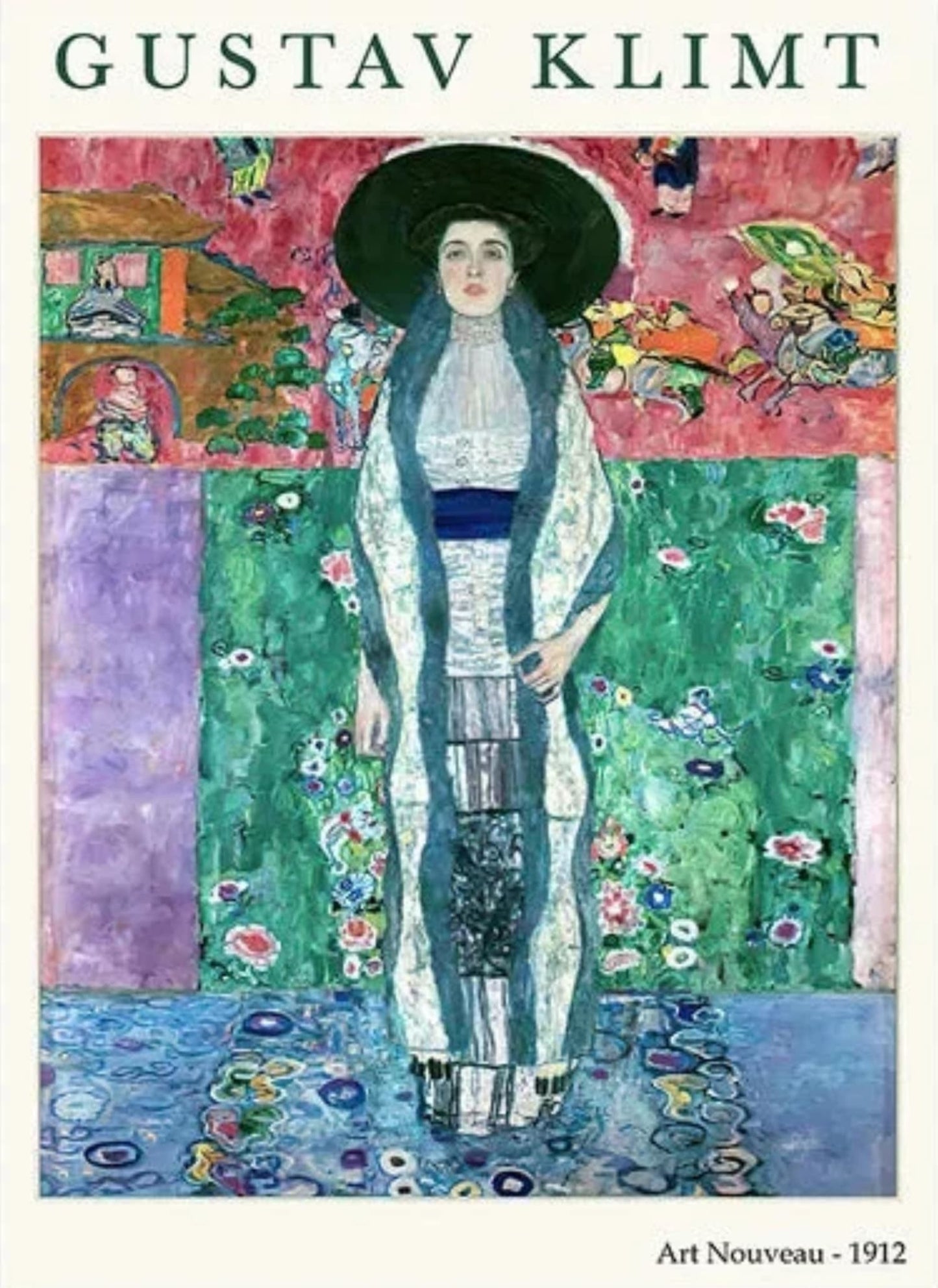 Gustav Klimt | Adele Bloch-Bauer II | Fine Art Reproduction