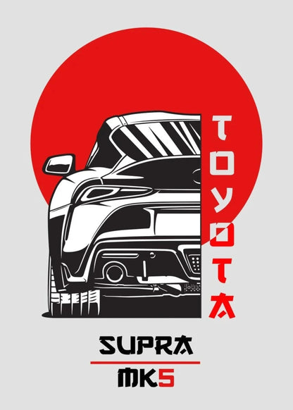 Toyota Supra Mk5 | JDM Art