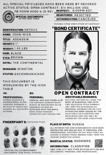 OPEN CONTRACT