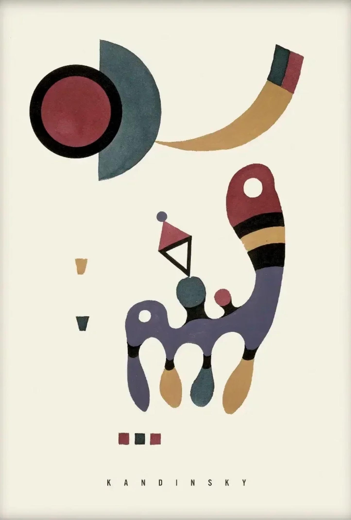 Kandinsky | Composition | Abstract 1944