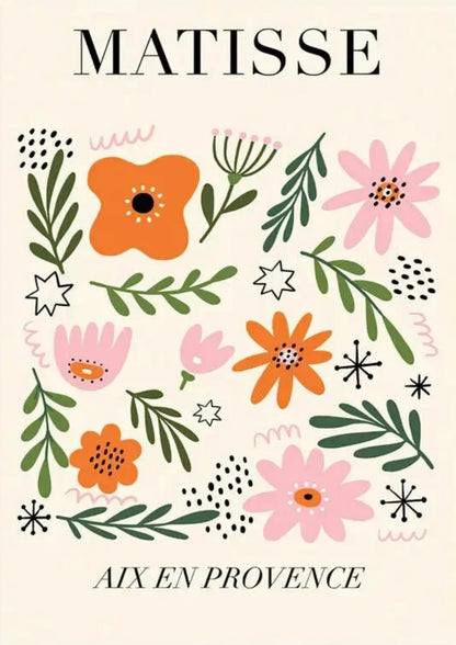 Matisse Floral Patterns | Vintage Decor