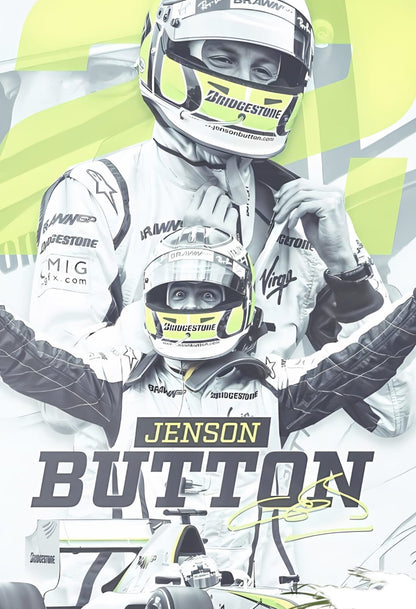 Jenson Button | Formula one | F1 POSTERS