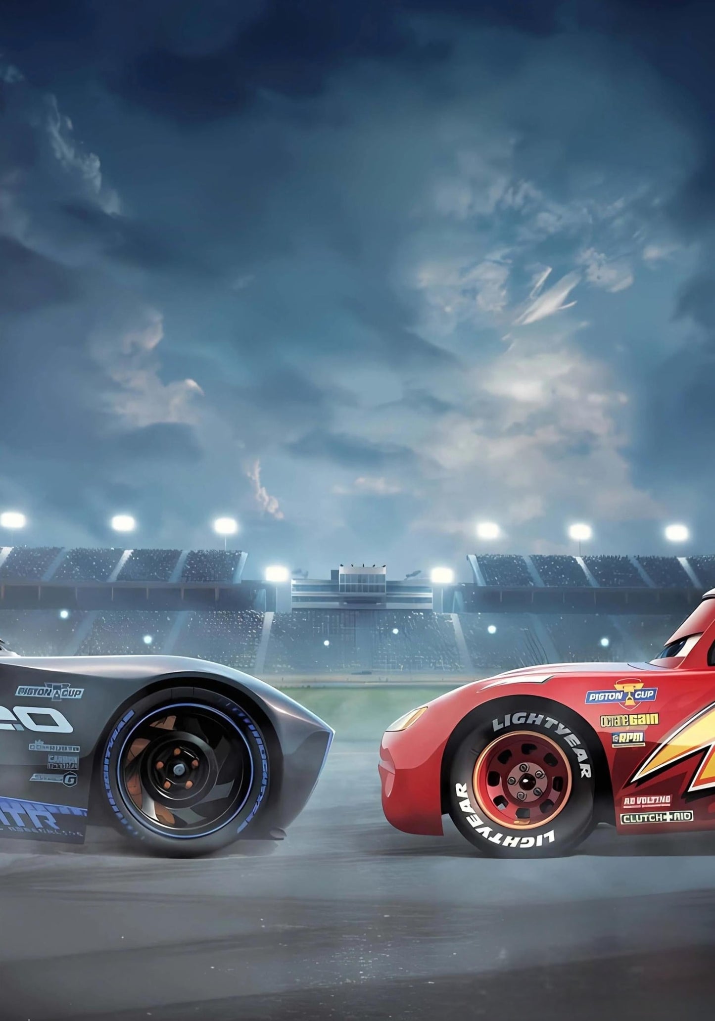 Jackson Storm vs Lightning McQueen | CARS 3