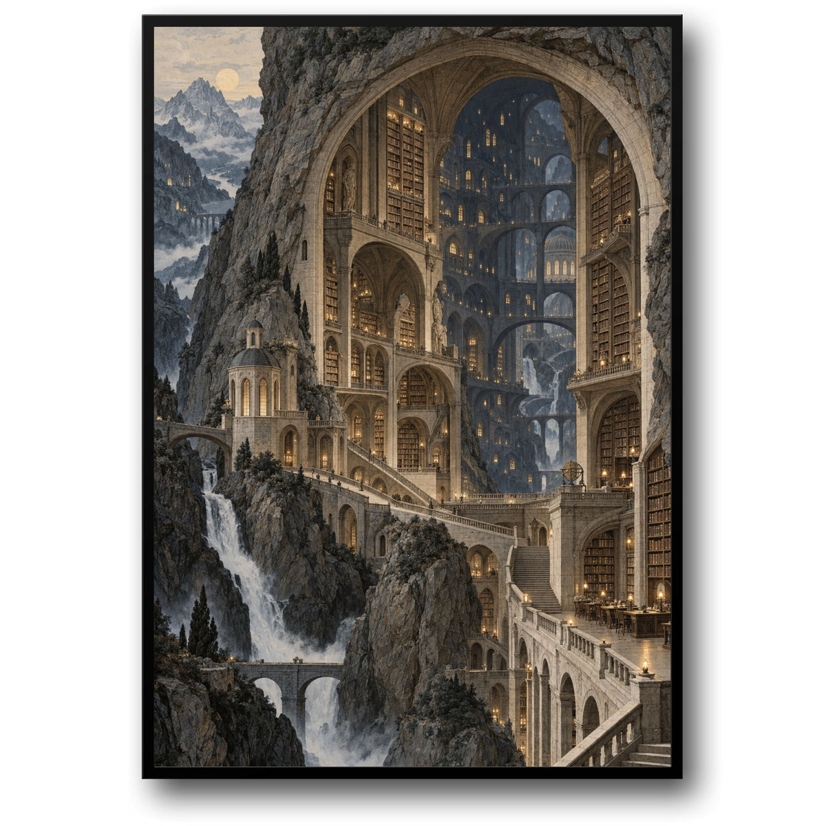 THE MOUNTAIN LIBRARY