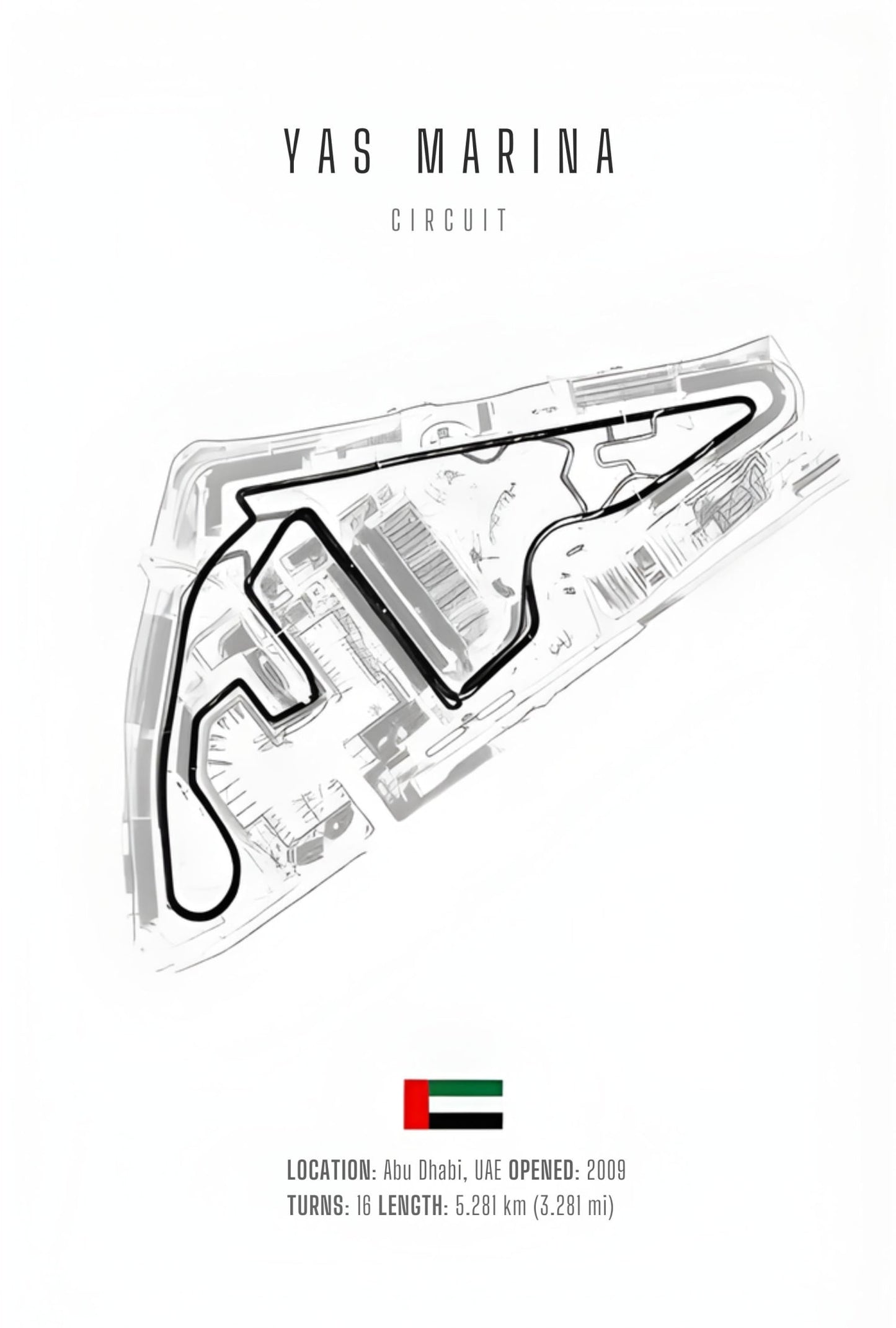 Yas Marina Circuit | F1 Track Layout