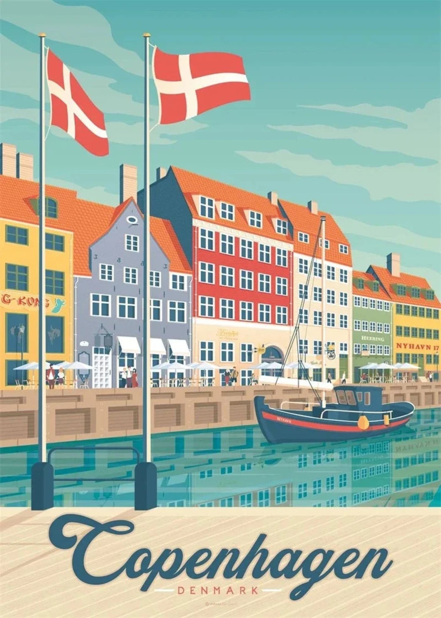 Copenhagen Cityscape | Scenic Travel Photography