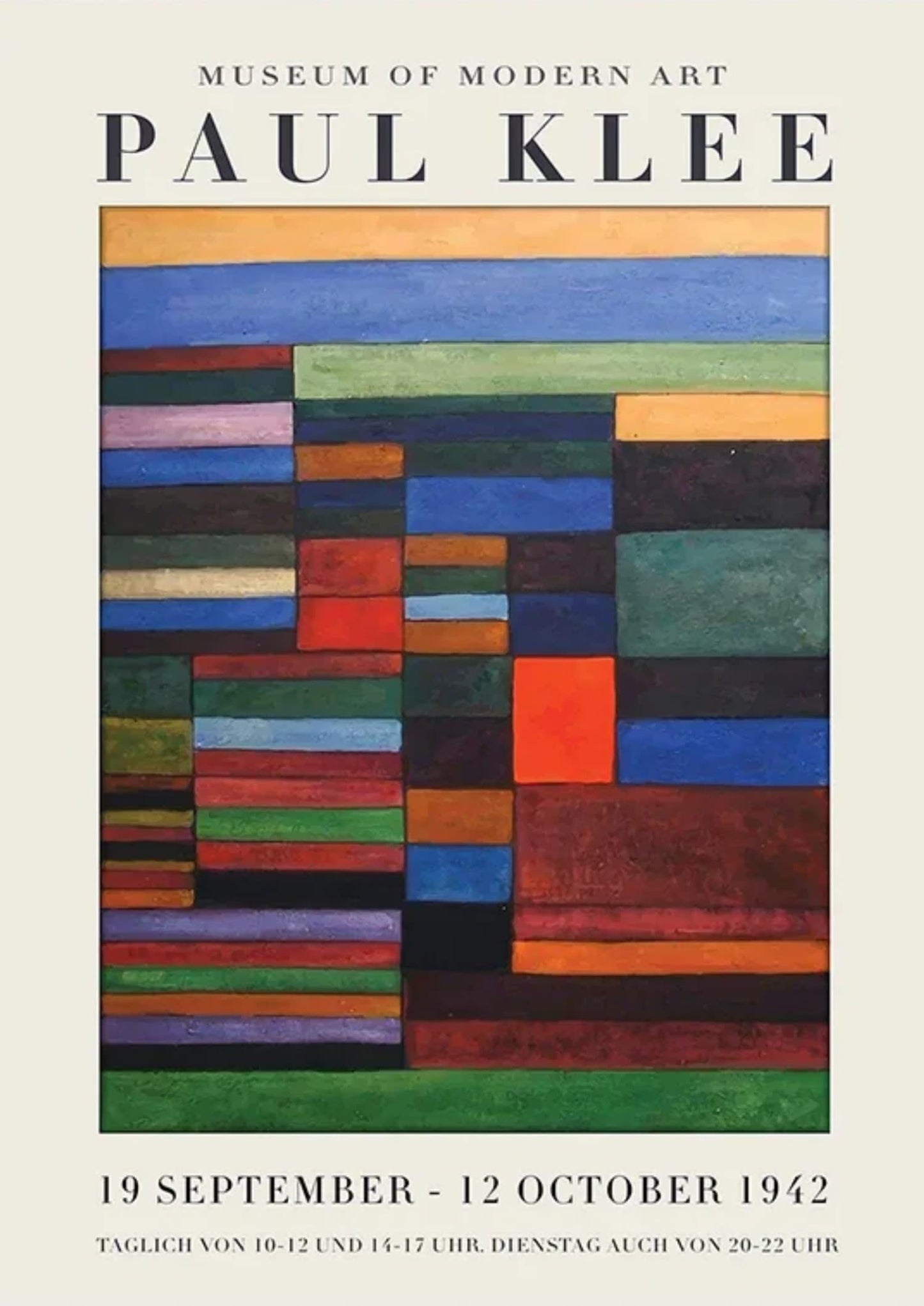 Paul Klee | Fire Evening 1929 | Abstract Art