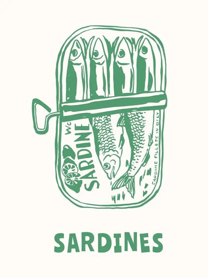 Lemon and Sardines | Fresh Artwork