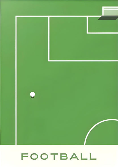 Geometry of Victory | Sports Art | Football Soccer