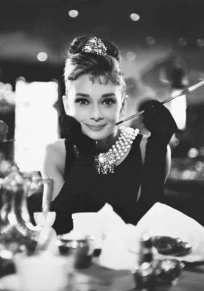 Audrey Hepburn | Breakfast at Tiffany's | Vintage Film Decor
