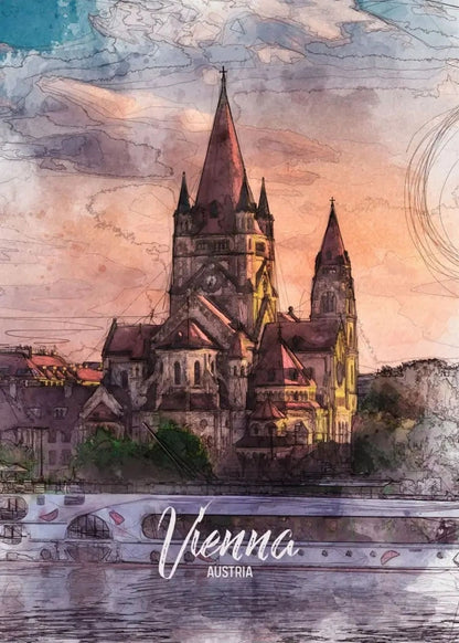 St. Francis of Assisi Church | Vienna Neo-Gothic Architecture