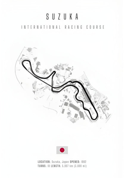Suzuka Circuit | F1 Track Layout