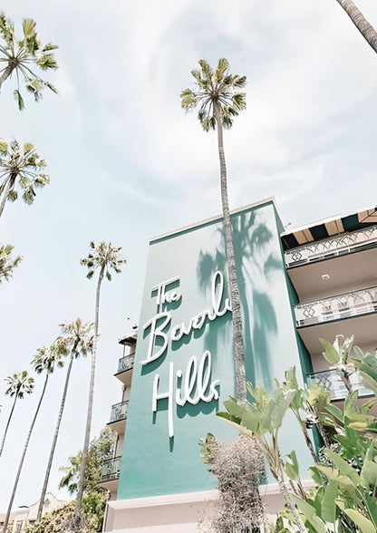 The Beverly Hills Hotel | Iconic Landmark Art