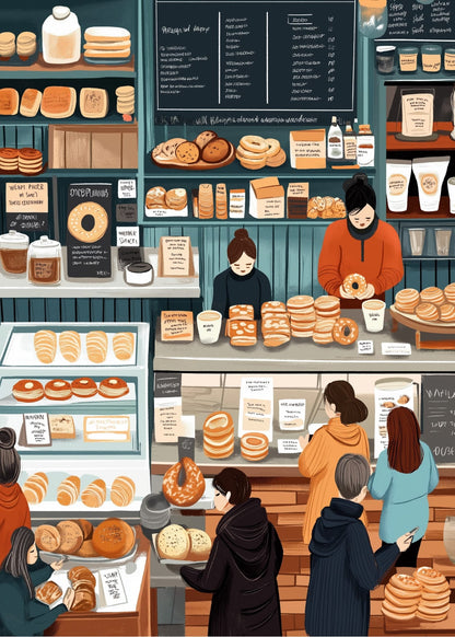 Artisan Bakery | Warm-Toned Breads & Pastries