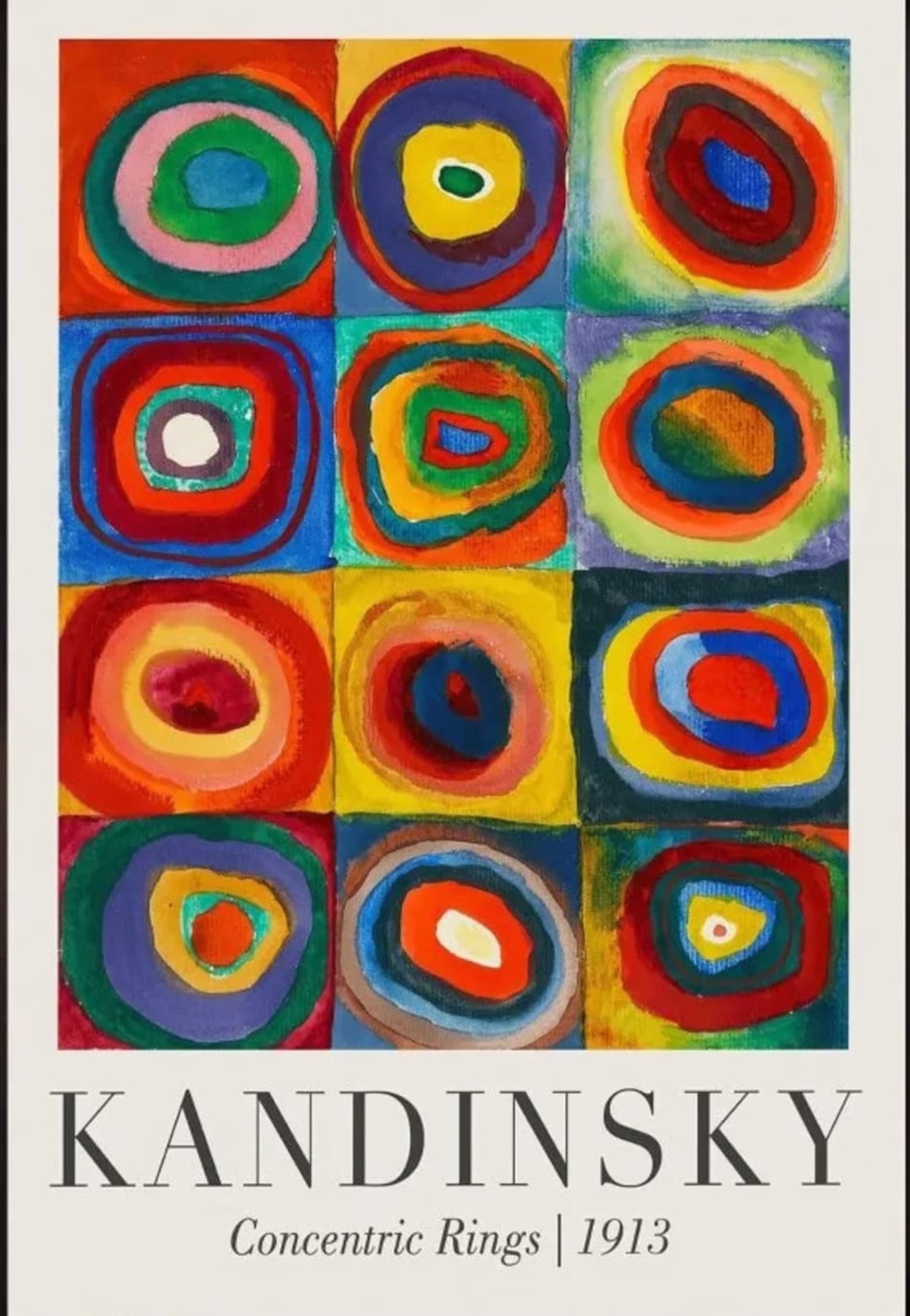 Concentric Rings | Wassily Kandinsky | 1913