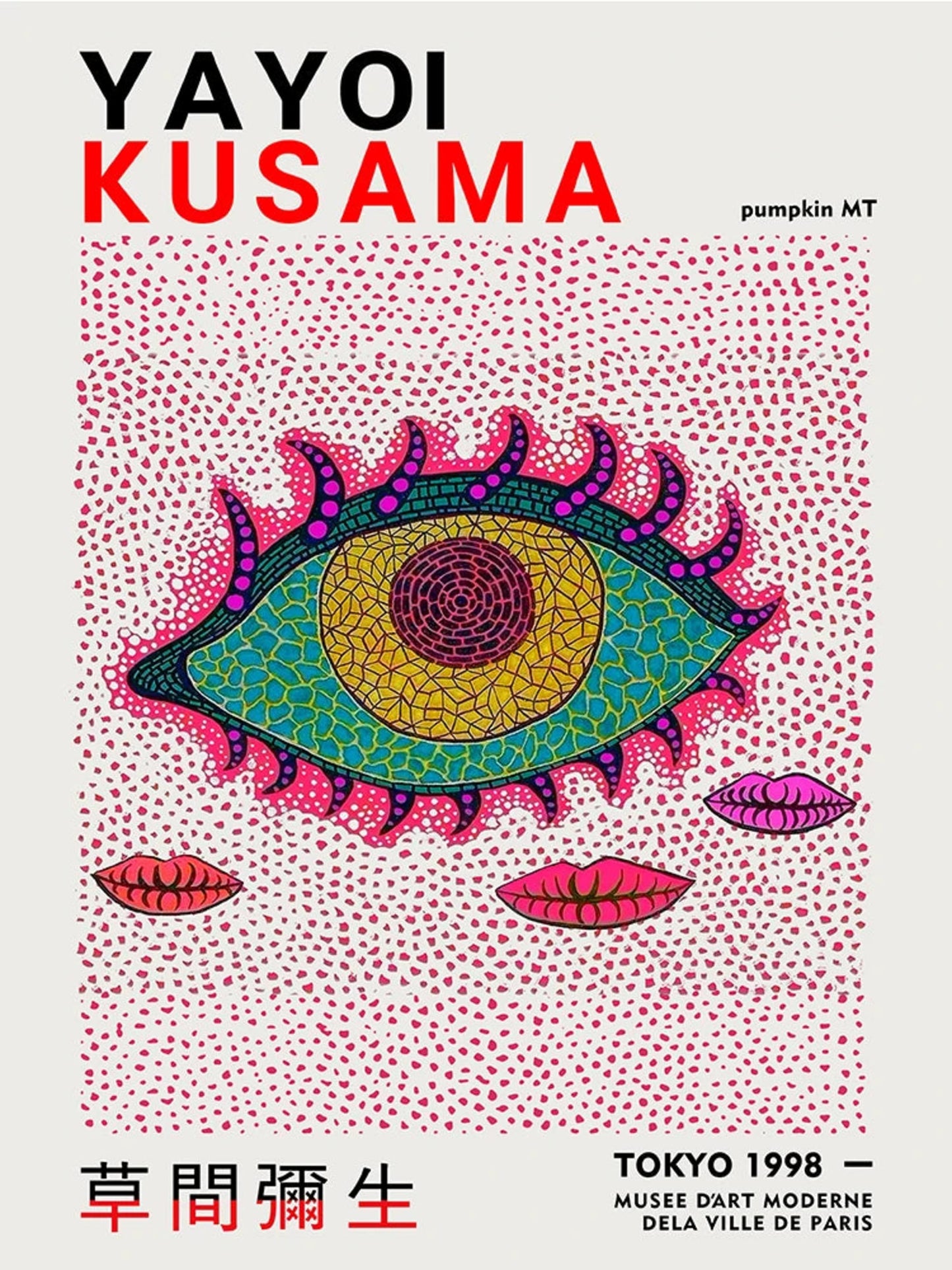 Yayoi Kusama | Pumpkin Pattern | Vibrant Contemporary Art