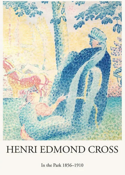 Henri Edmond Cross | Impressionist Landscape | In The Park