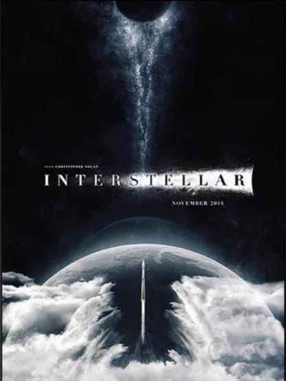 Interstellar Poster | Nordic Style Canvas Painting | Space Science Fiction Theme Wall Art | Home Decor