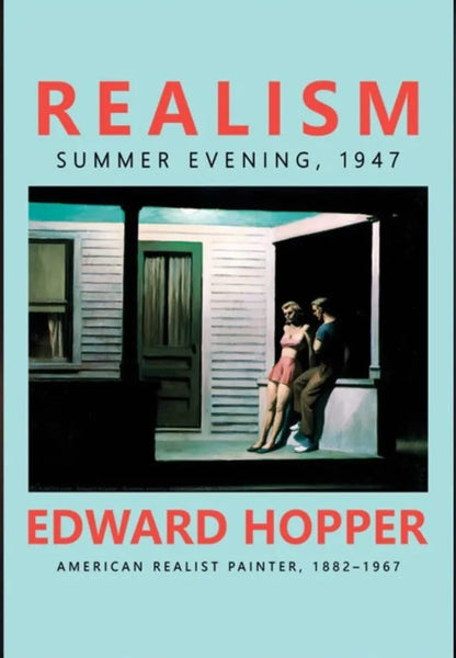 Summer Evening 1947 | Edward Hopper | Vintage American Classic