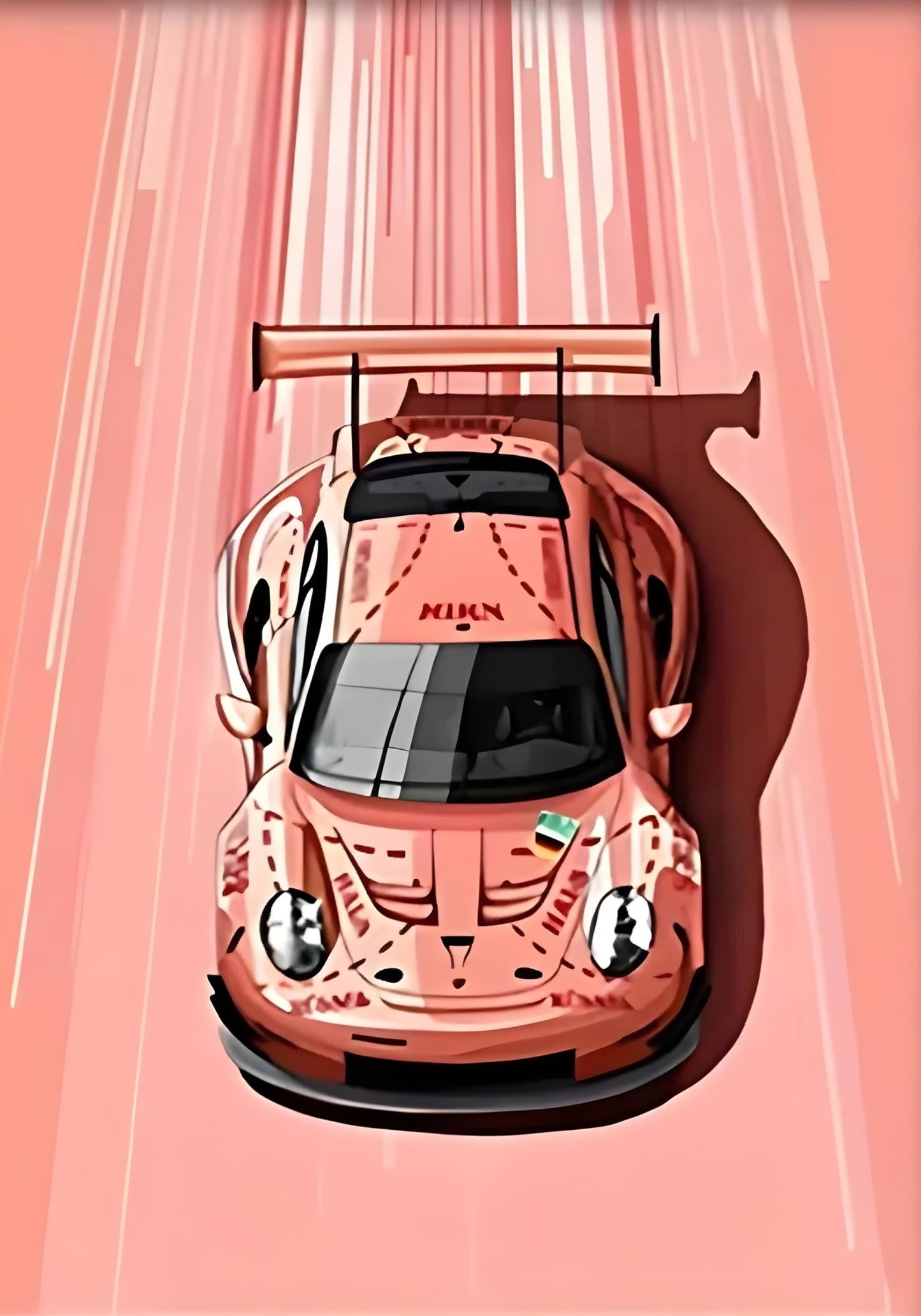 Porsche 911 R | Vintage Le Mans Style
