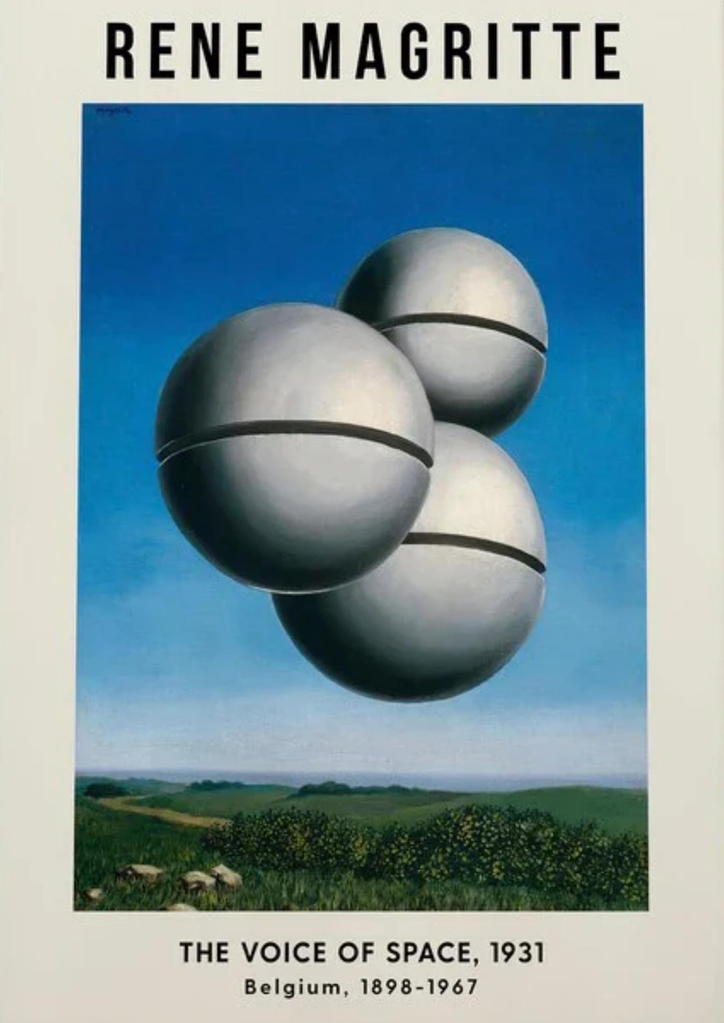 Rene Magritte | The Voice of Space | Surrealist Art
