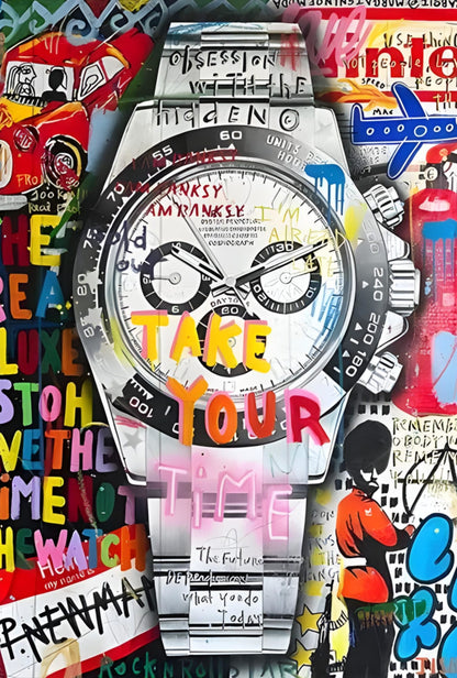 Graffiti Art | Tribute to Rolex Daytona | Urban Style