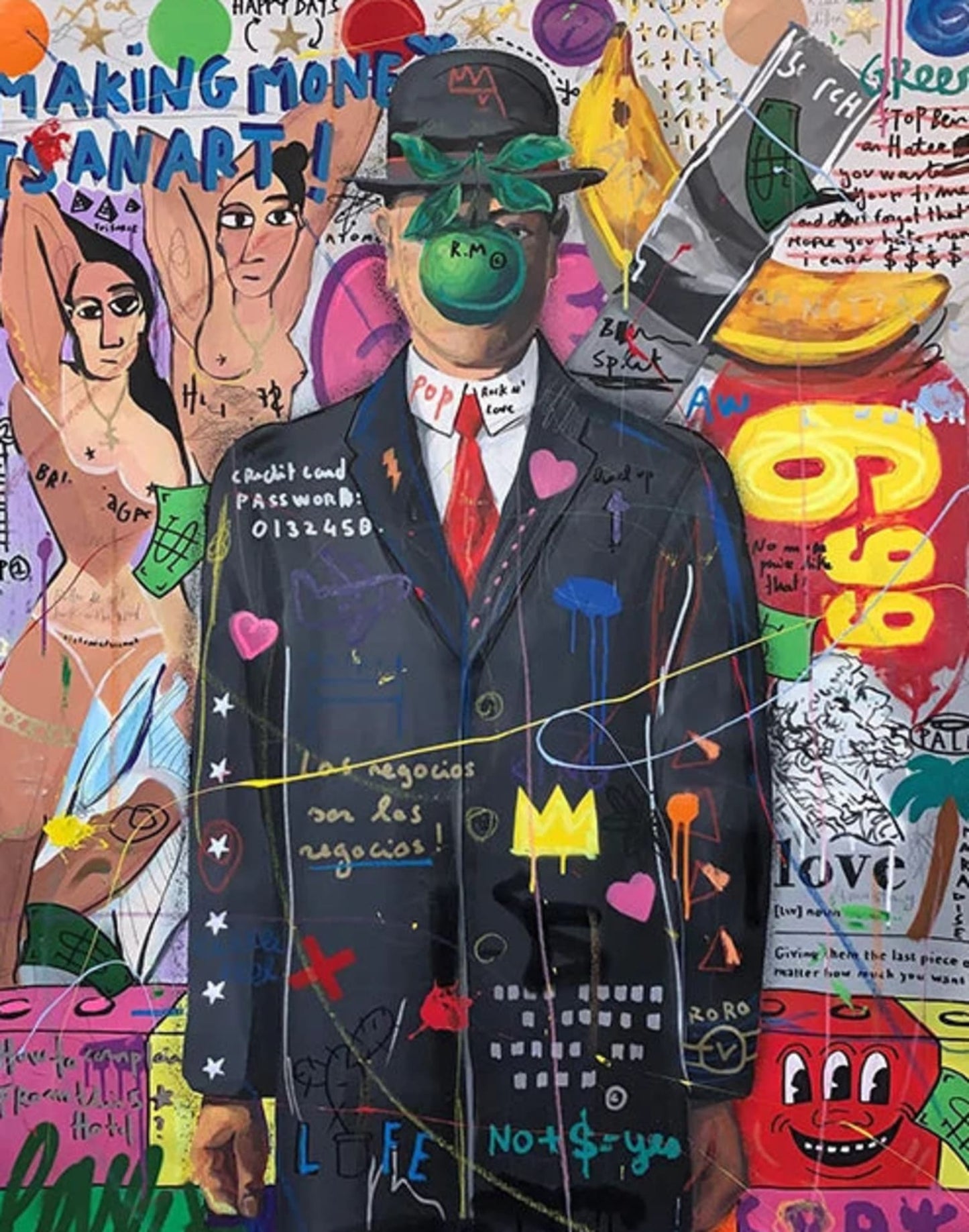 Queen of England | Pop Art Graffiti