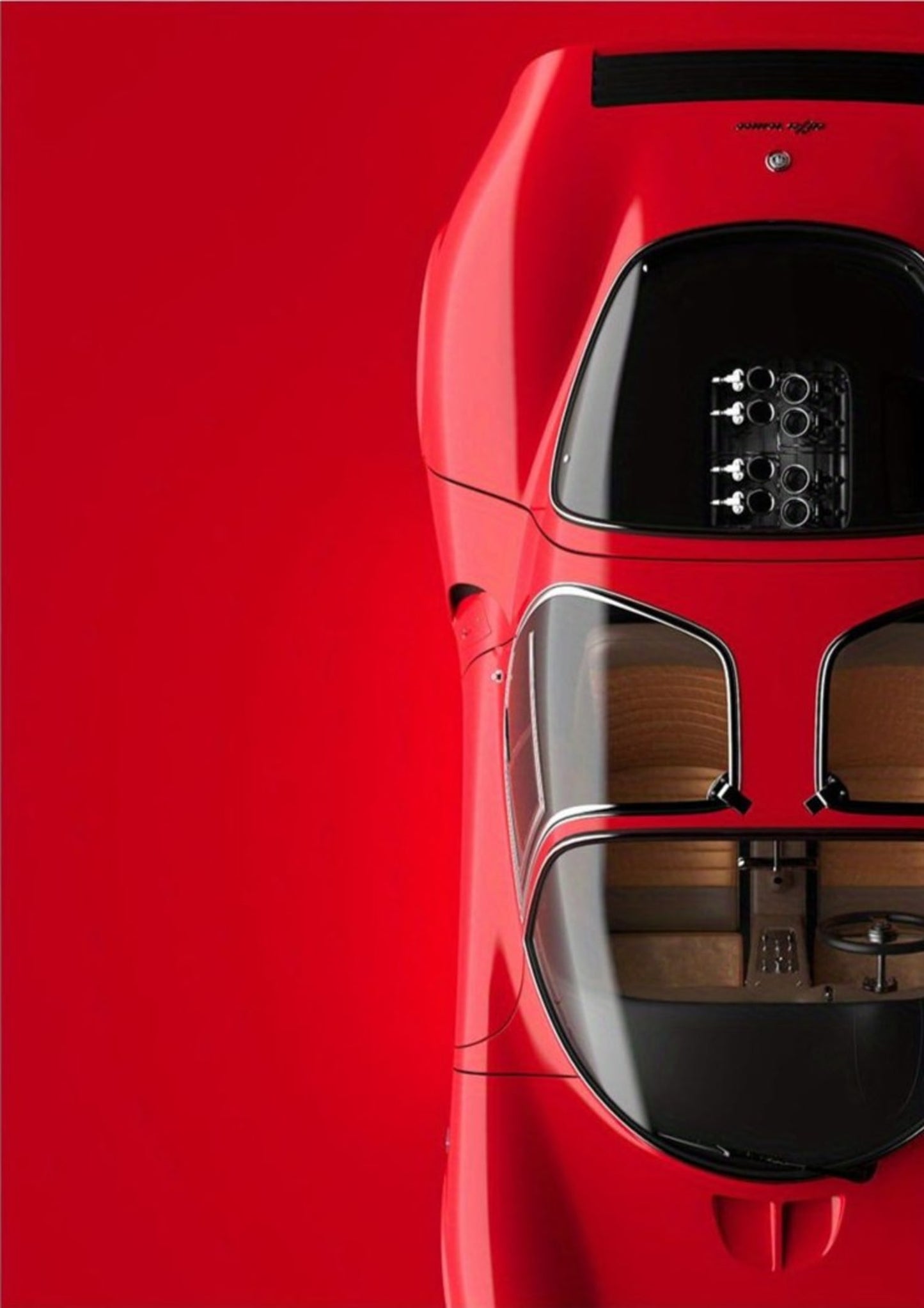 Alfa Romeo 33 Stradale 1967 | Classic Supercar Art