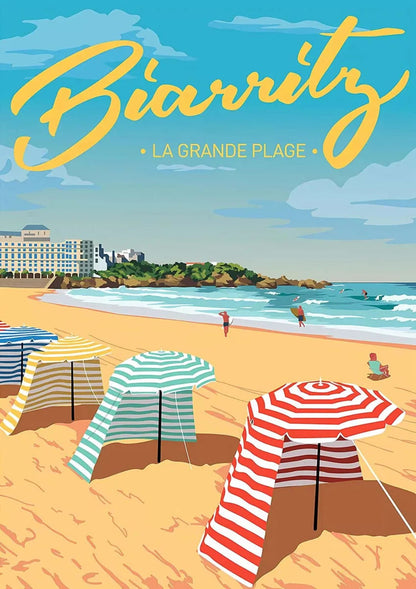 La Grande Plage | Biarritz Coastal Vintage