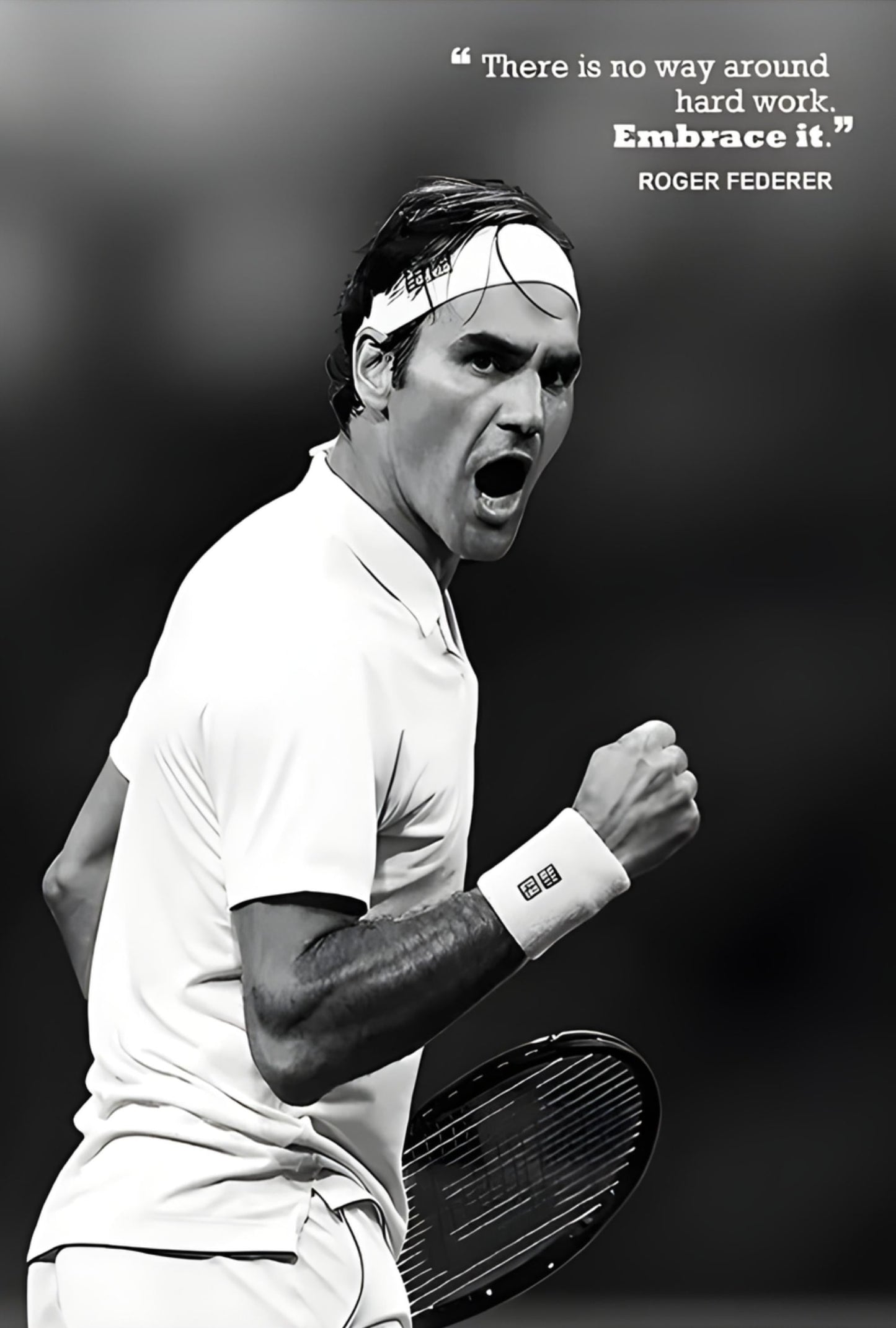 Roger Federer | Tennis Motivational Quote
