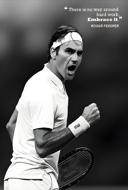 Roger Federer | Tennis Motivational Quote