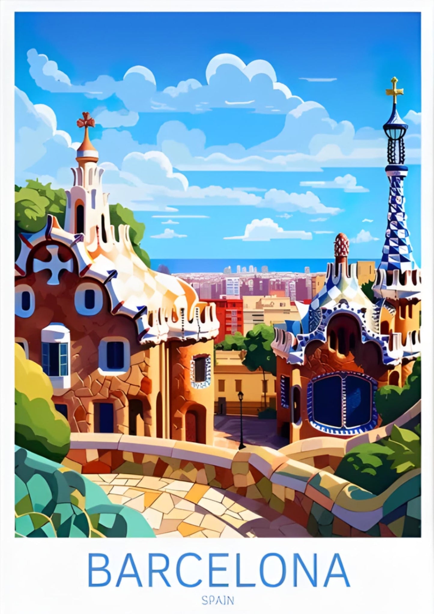 Park Güell | Barcelona Scenic Decor